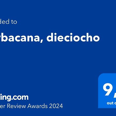 Barbacana, Dieciocho 巴埃萨 外观 照片
